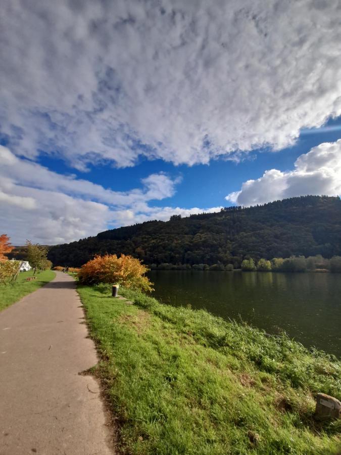 Ferienwohnungen Am Moselbeach Mehring (Rhineland-Palatinate) Exterior foto
